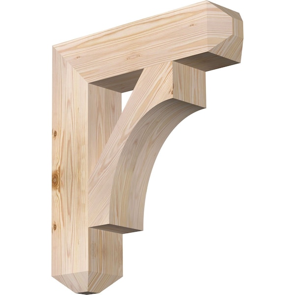 Ekena Millwork Westlake Craftsman Smooth Bracket, Douglas Fir, 5 1/2"W x 24"D x 28"H BKT06X24X28WTL04SDF - main